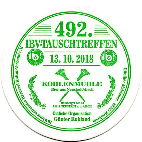 neustadt nea-by kohlen ibv 9b (rund215-492 tauschtreffen 2018-grün)